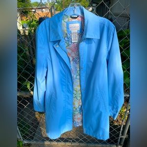 White Stag Baby Blue S Large raincoat-great for TX weather right now!